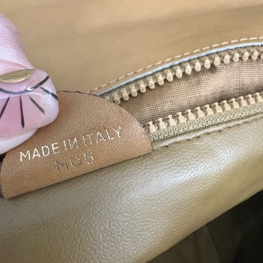 CELINE Macadam Shoulder Bag Triomphe Logo PVC Leather Vintage - Picture 9 of 10